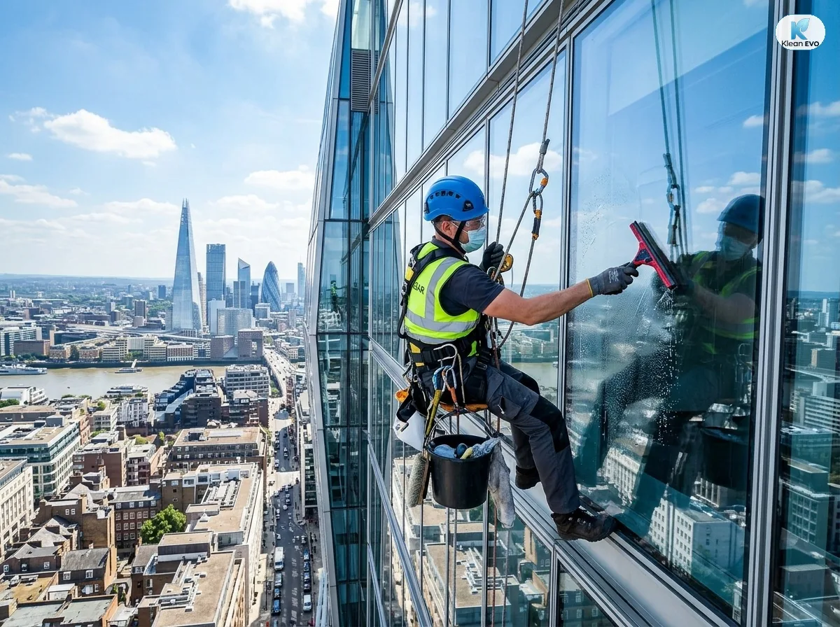 High Rise Glass Cleaning
